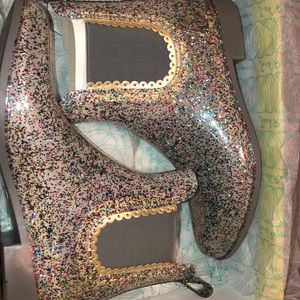 Glitter Rainboots!